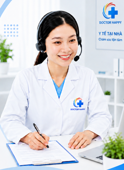 Bác sĩ Doctor Happy khám bệnh tại nhà